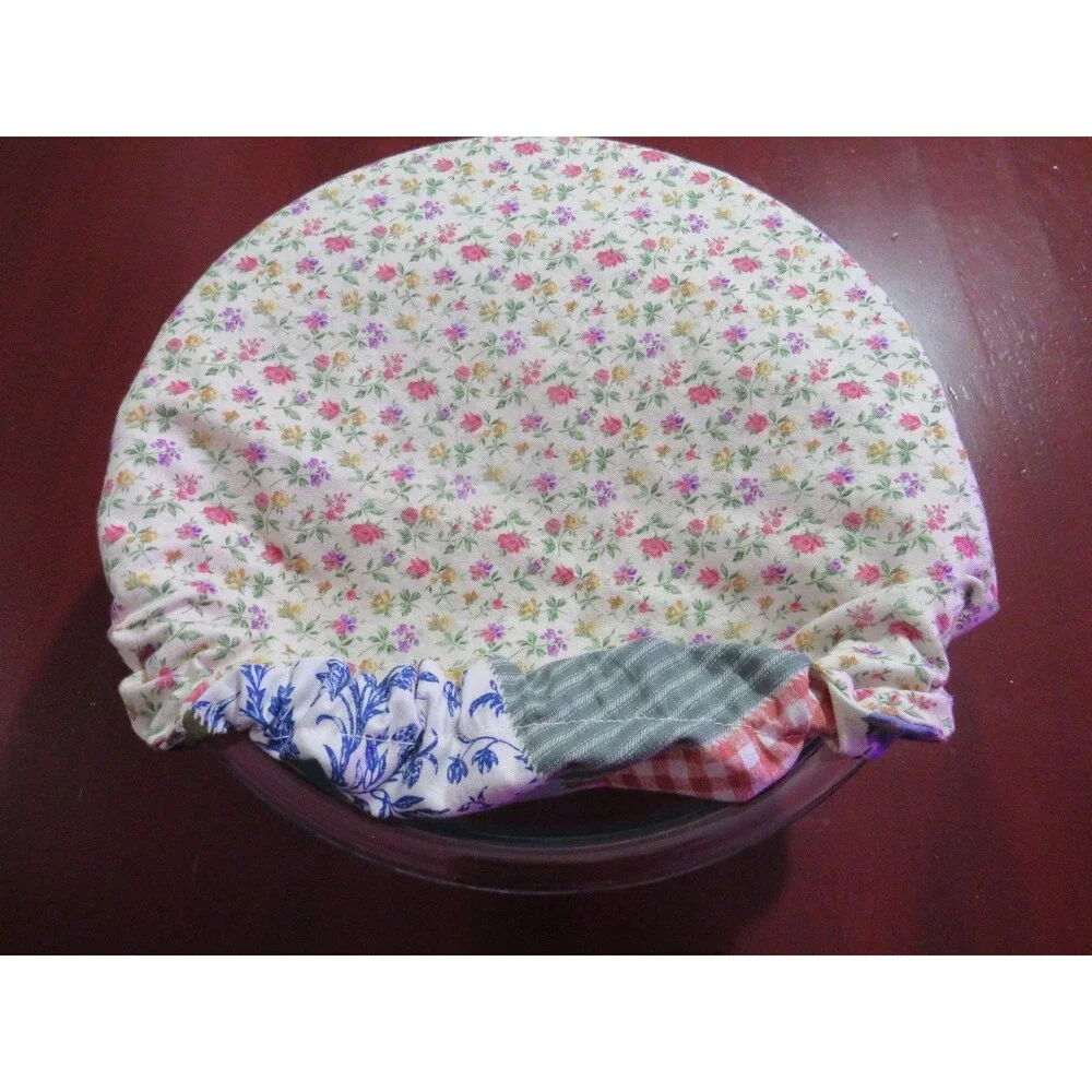 Kitchenaid Bowl Cover Reversible Boho Patchwork and Pink Floral